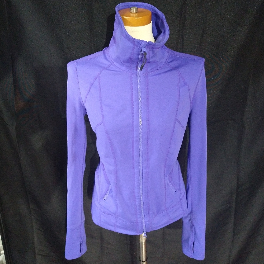 M) Zella Mesh Panel Drawstring Back Jacket - image 8